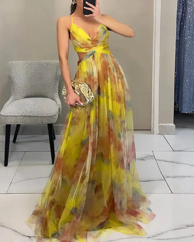 Floral Summer Maxi Dress