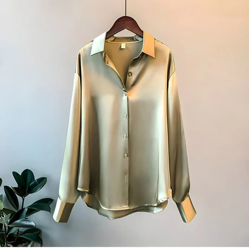 Silk Shirt Blouse