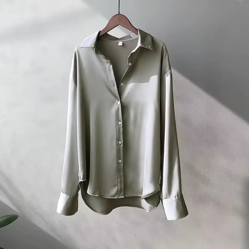 Silk Shirt Blouse
