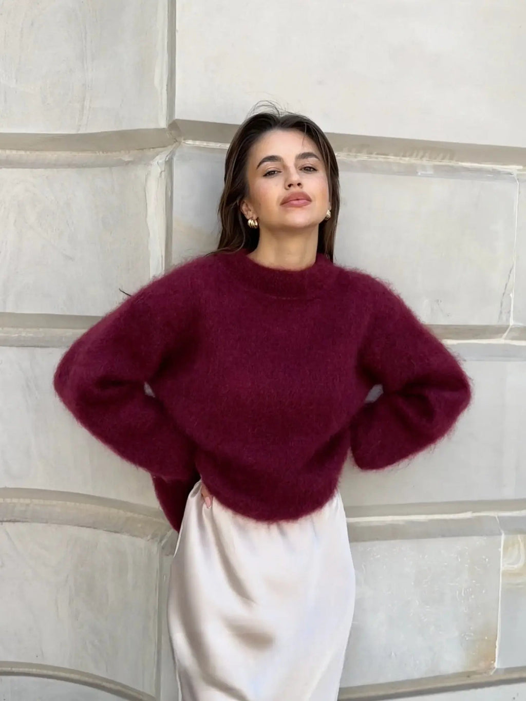 Fuzzy Knit Sweater