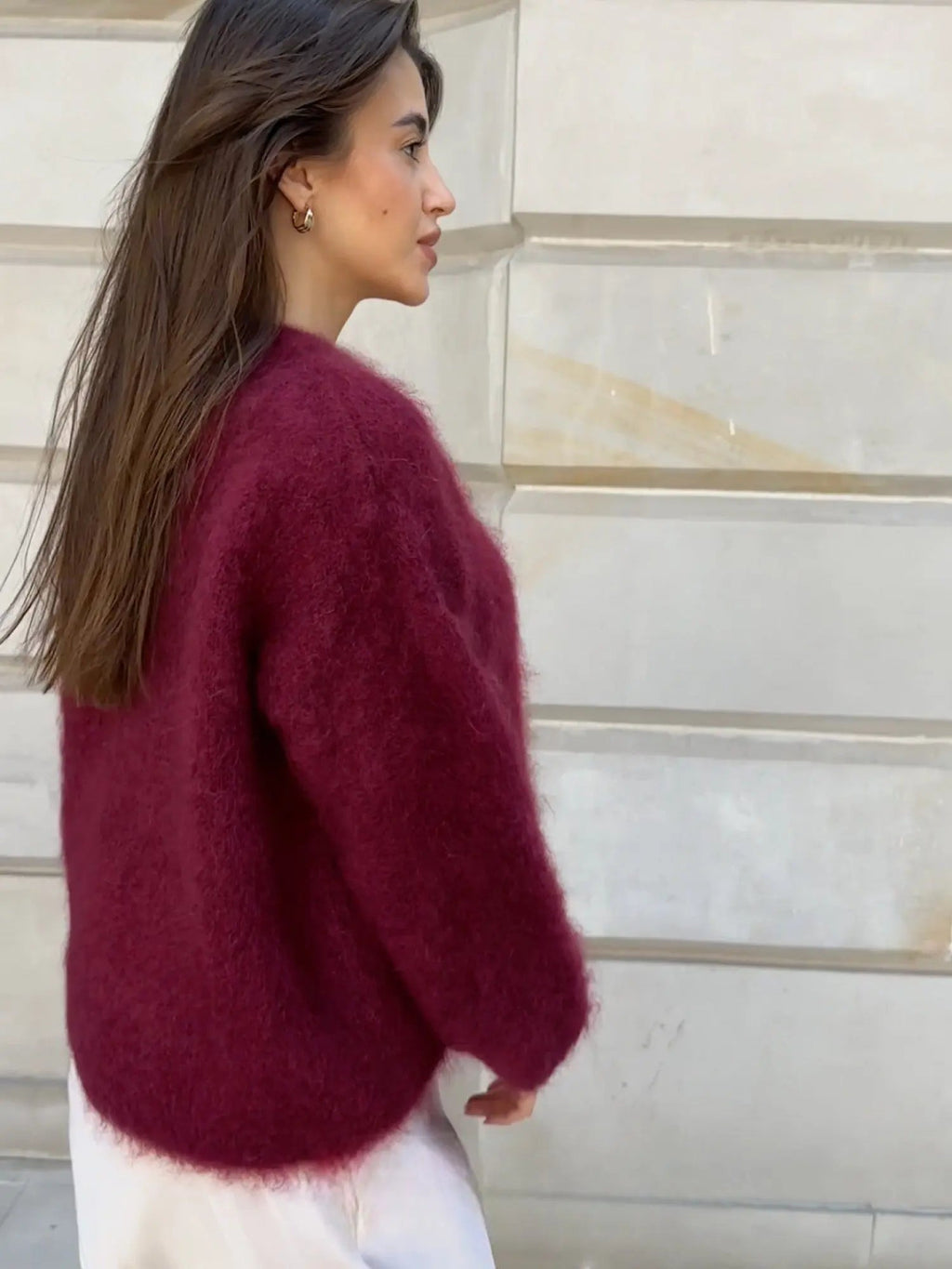 Fuzzy Knit Sweater