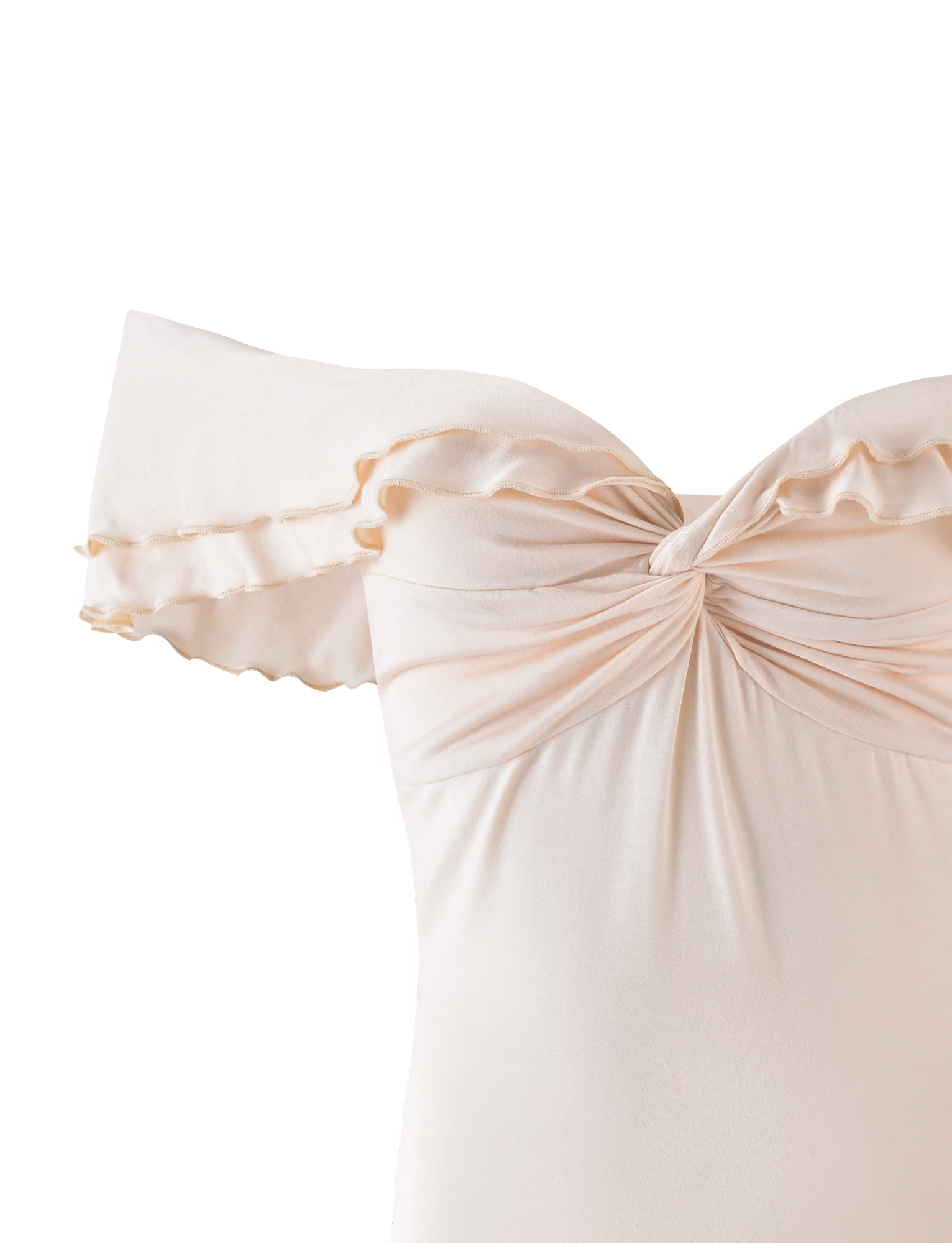 Capri Linen Off-Shoulder Top