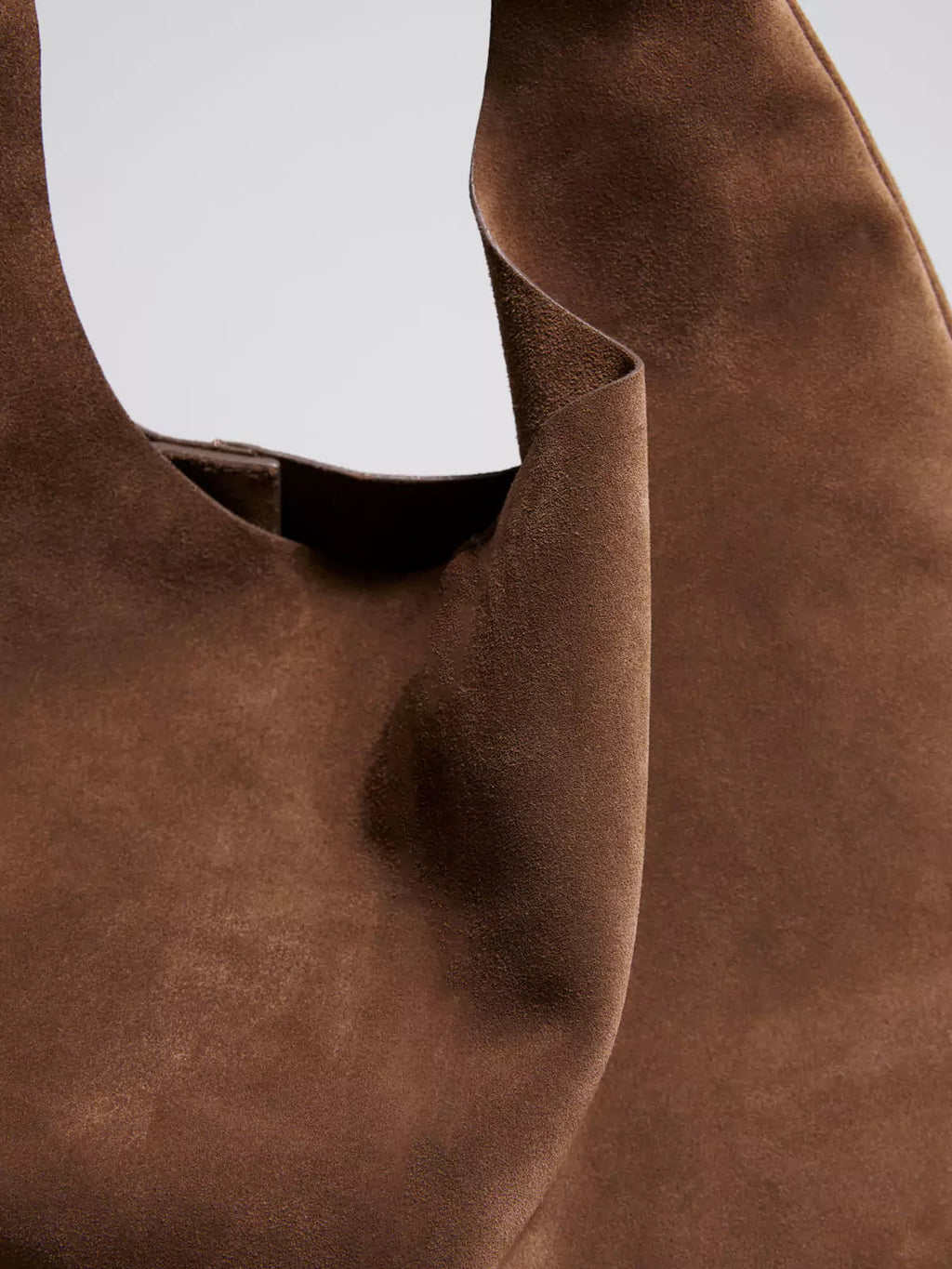 Vegan Suede Tote Bag