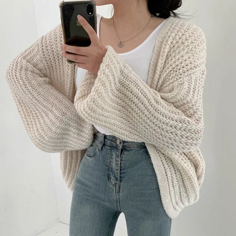 Women’s Oversized Knit Cardigan