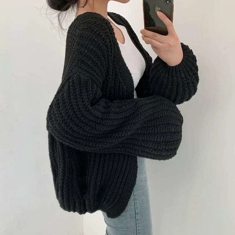 Women’s Oversized Knit Cardigan