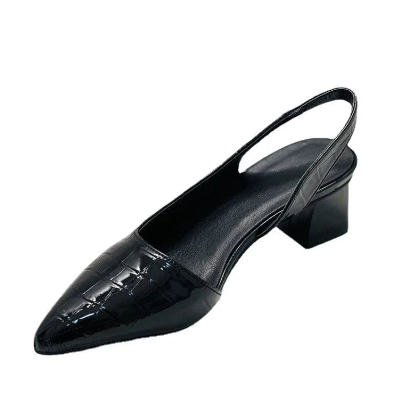 Pointed Toe Slingback Pumps