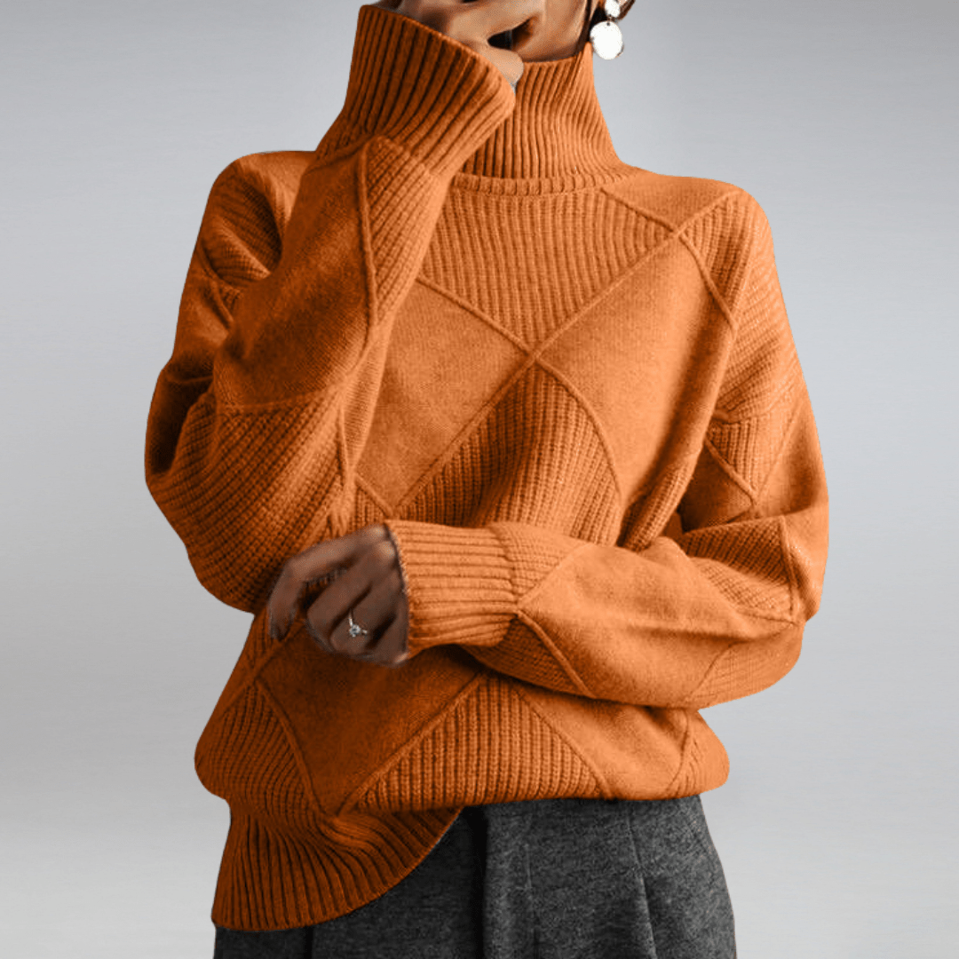 Soft Cashmere Turtleneck Sweater