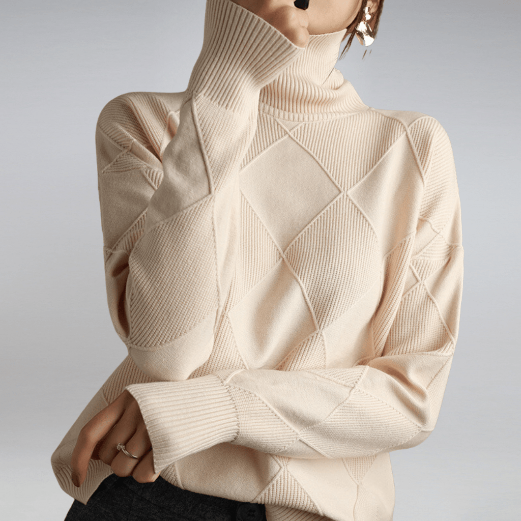 Soft Cashmere Turtleneck Sweater