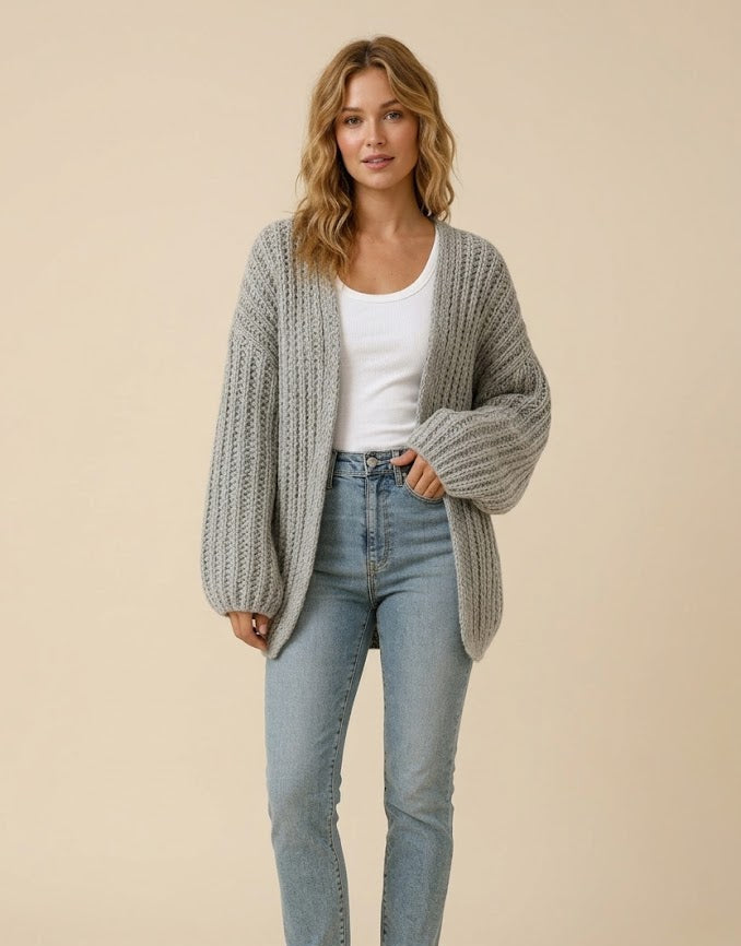 Women’s Oversized Knit Cardigan