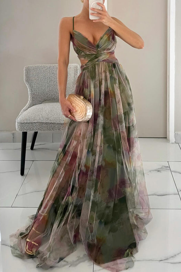 Floral Summer Maxi Dress