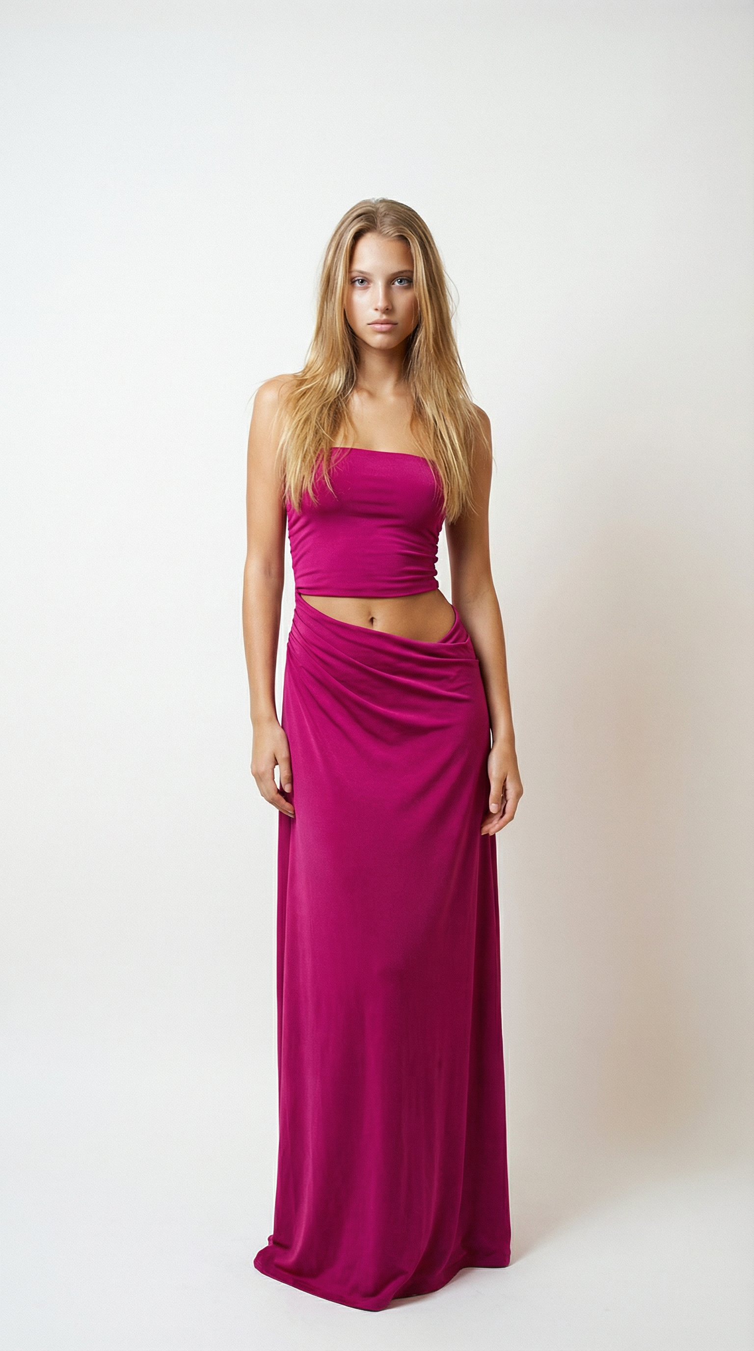 Vera Draped Maxi Dress