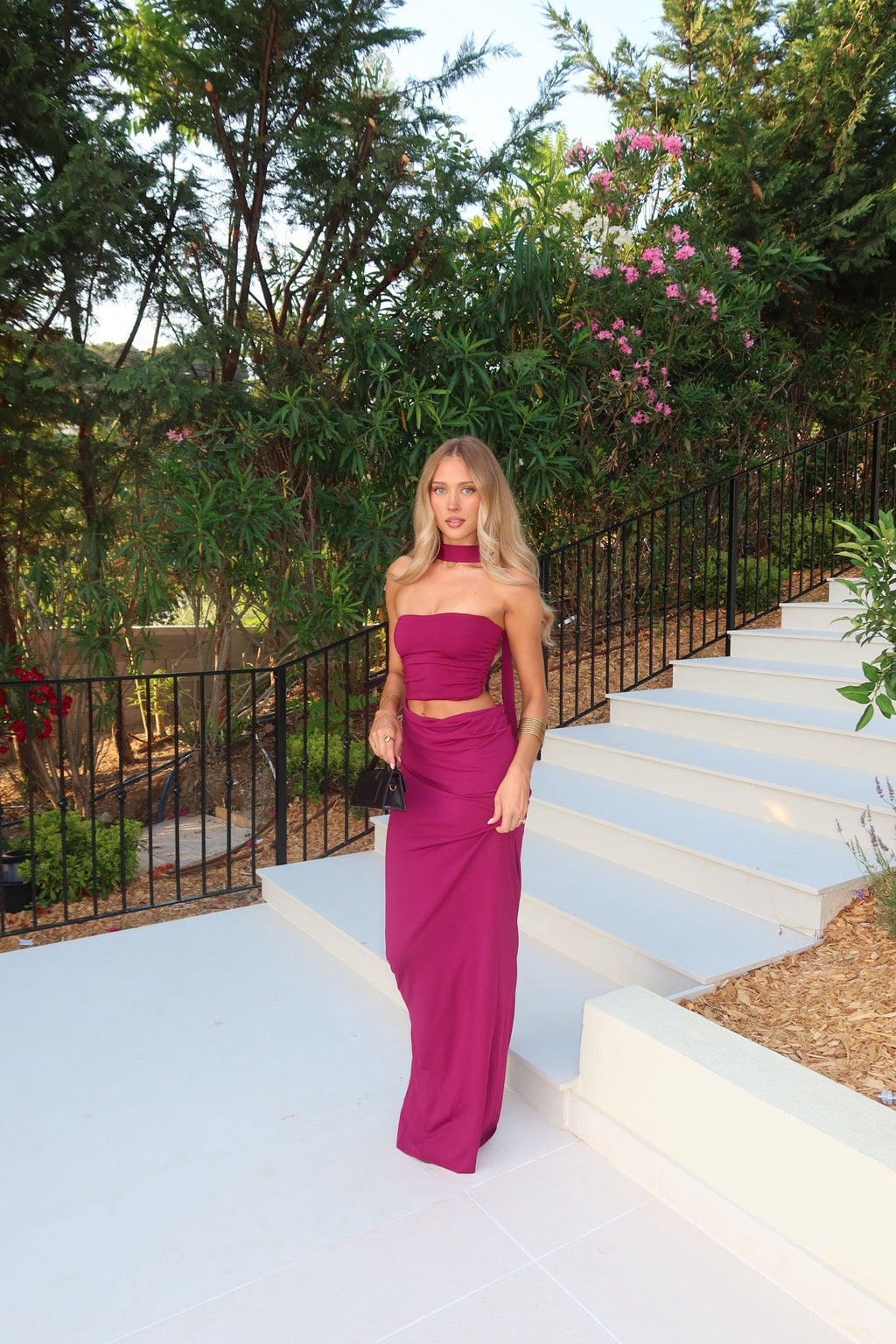 Vera Draped Maxi Dress