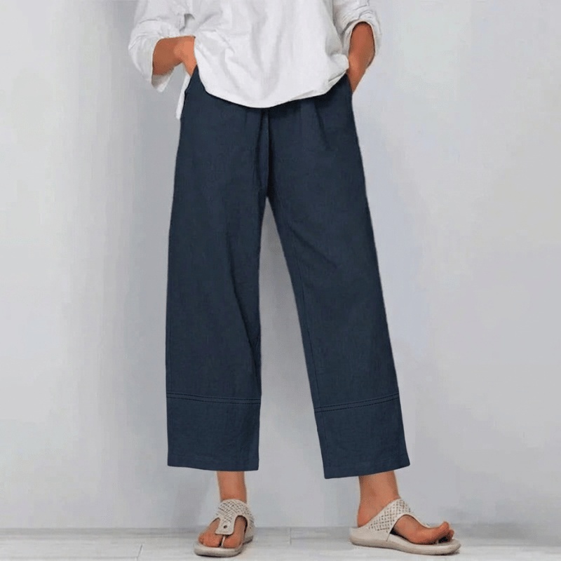 Tailored Straight Leg Trousers