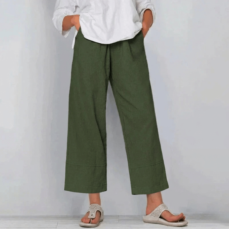 Tailored Straight Leg Trousers