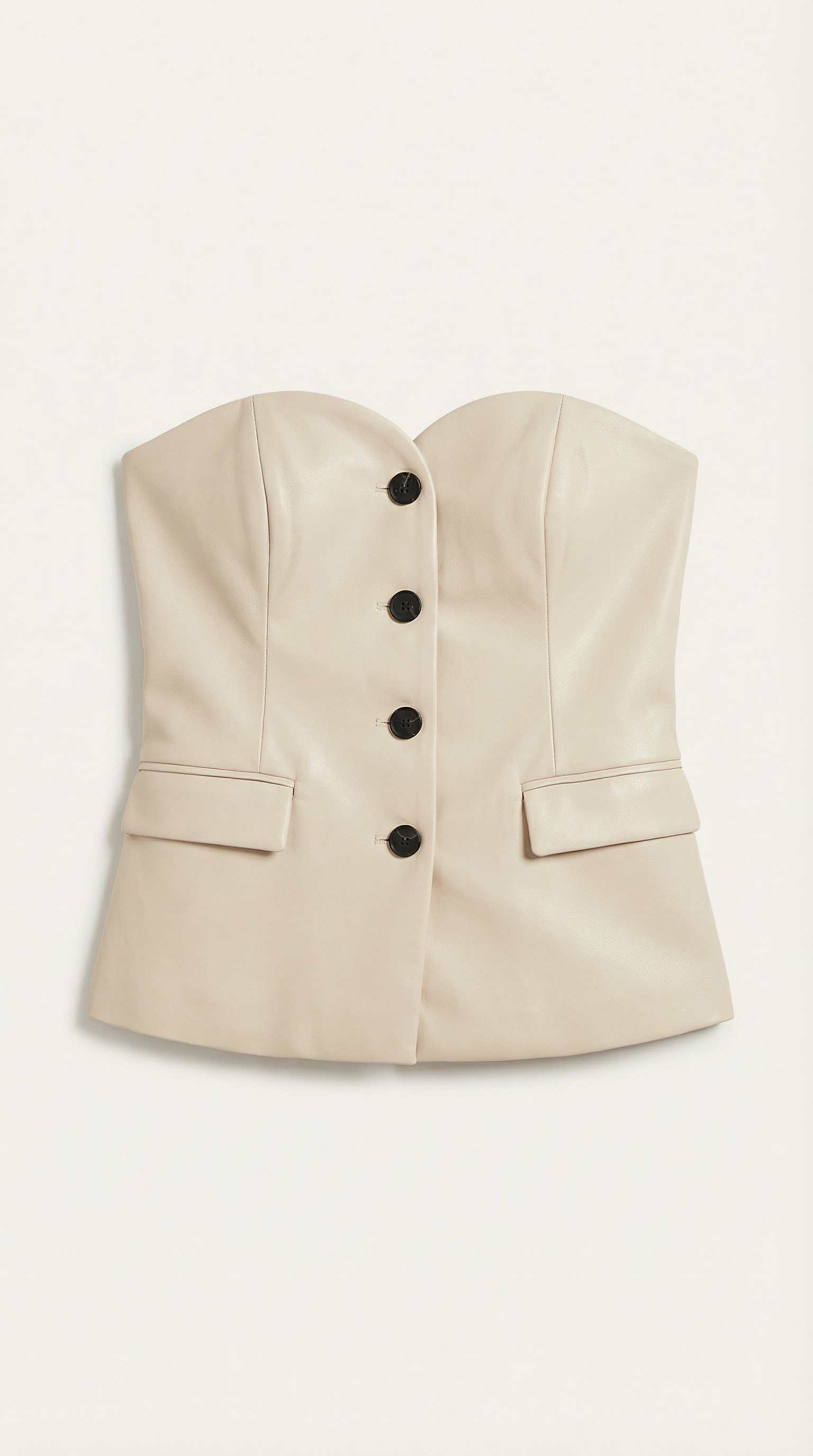 Strapless Sweetheart Blazer Top