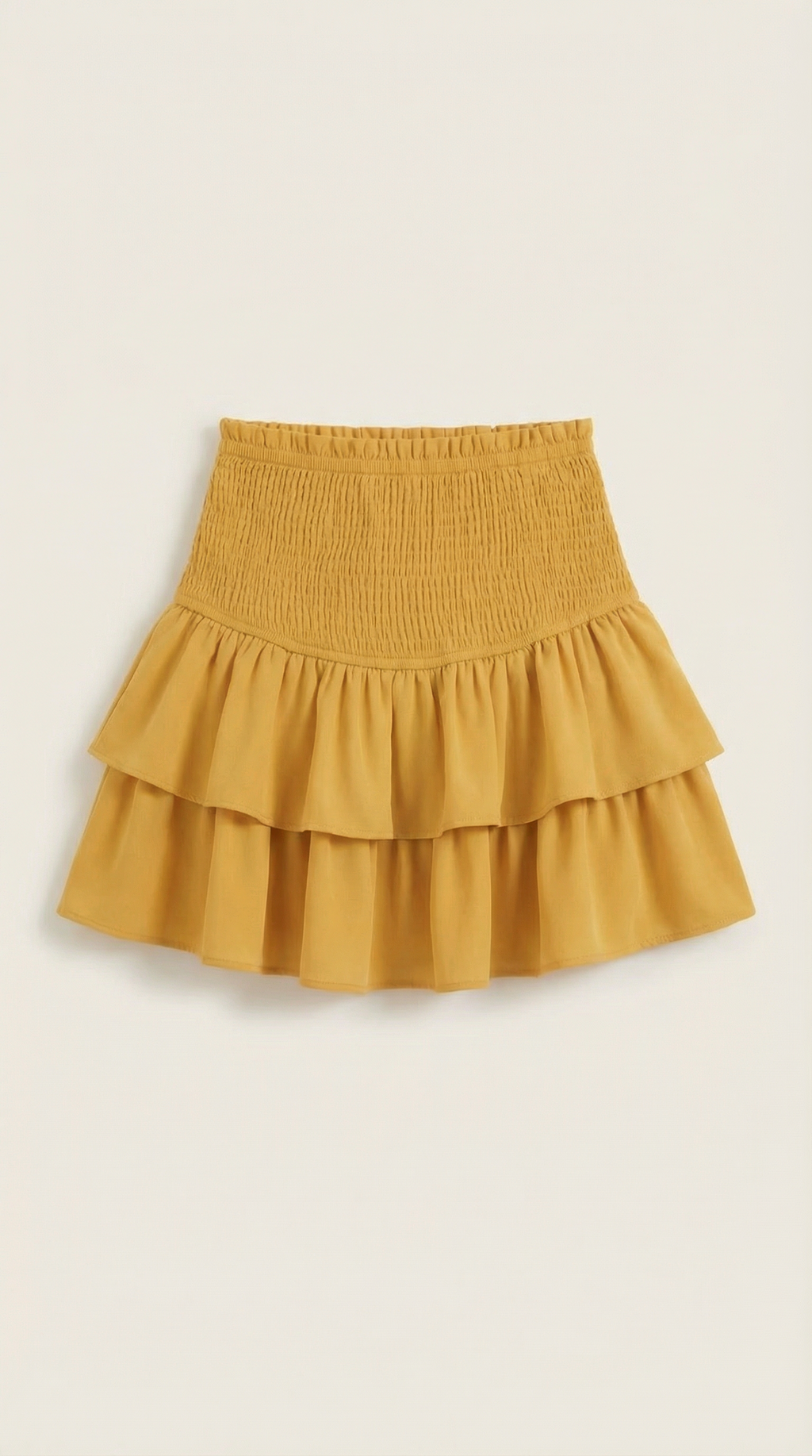 Tiered Ruffle Mini Skirt