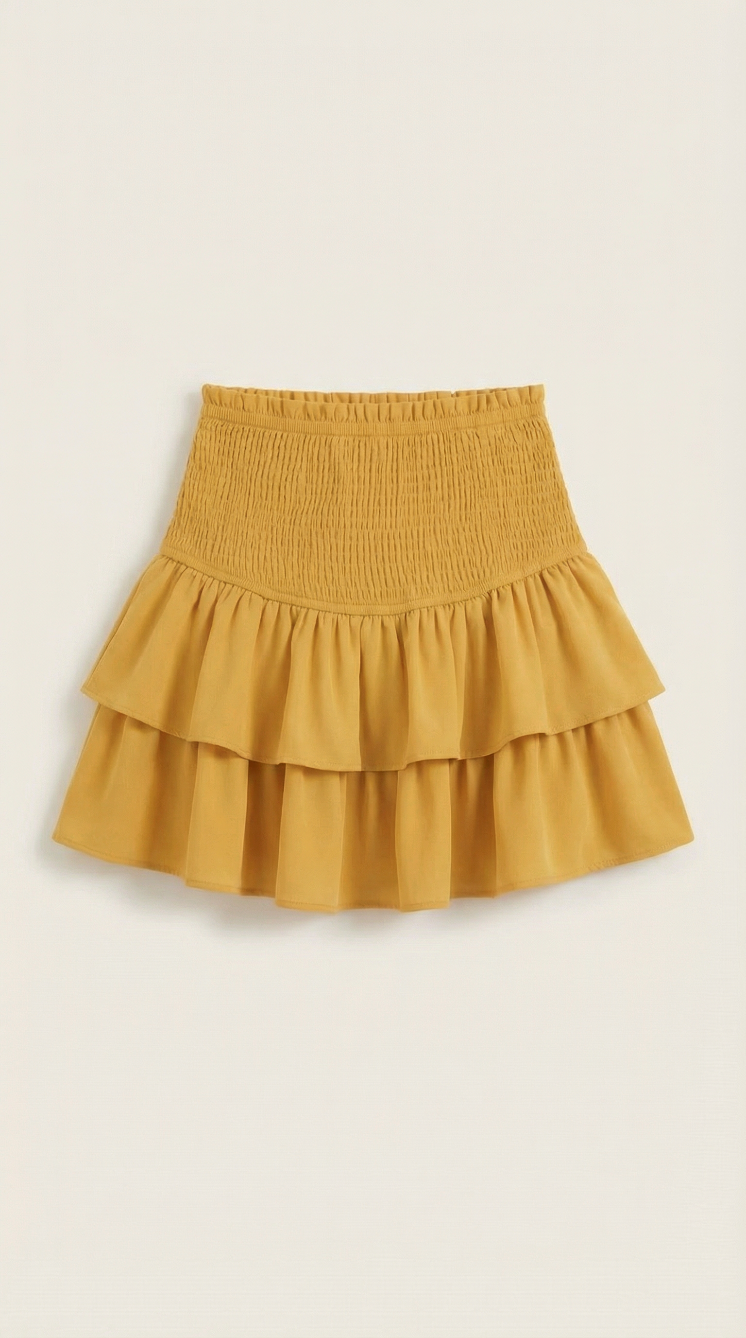 Tiered Ruffle Mini Skirt