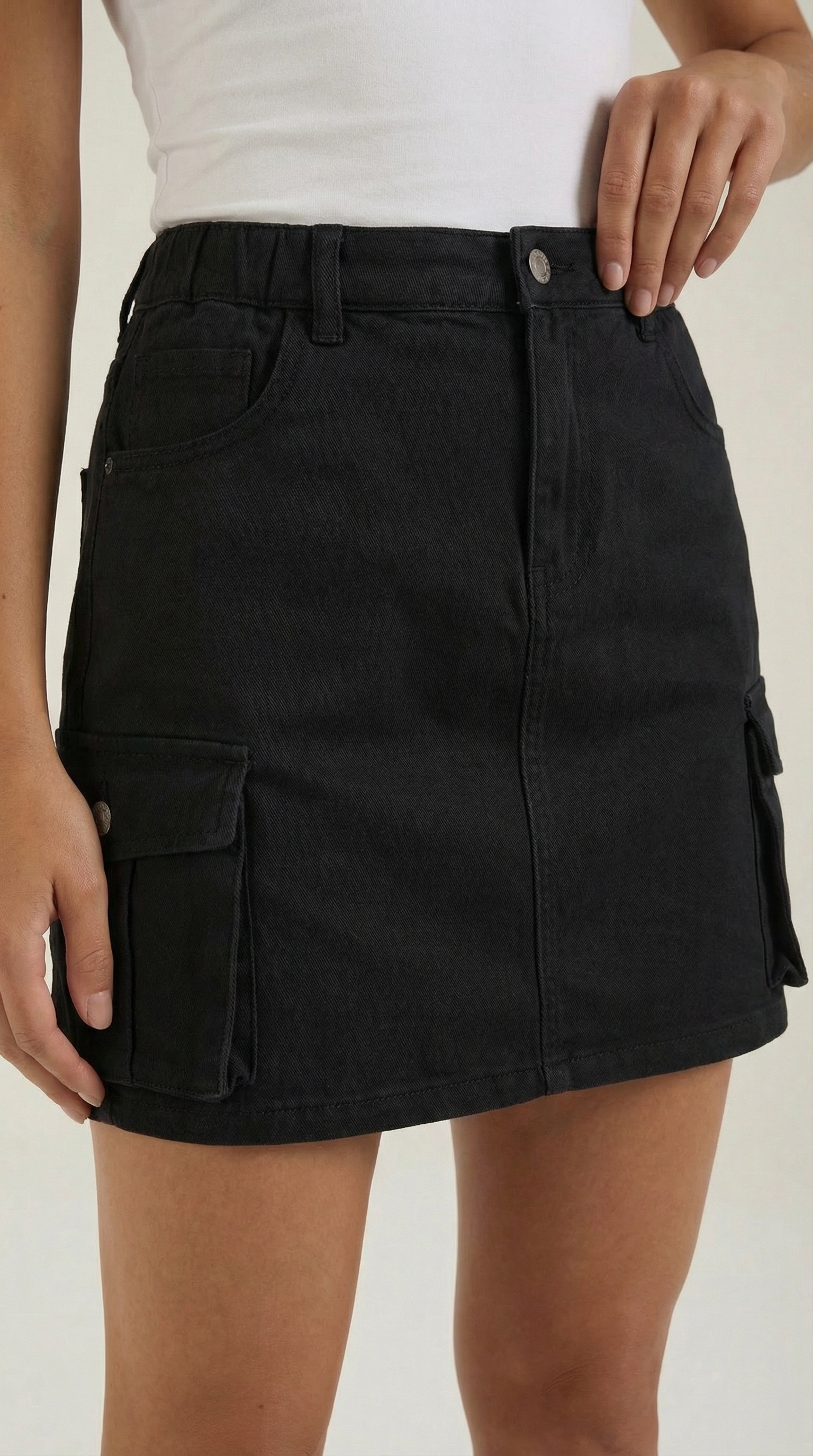 Cargo A-Line Mini Skirt