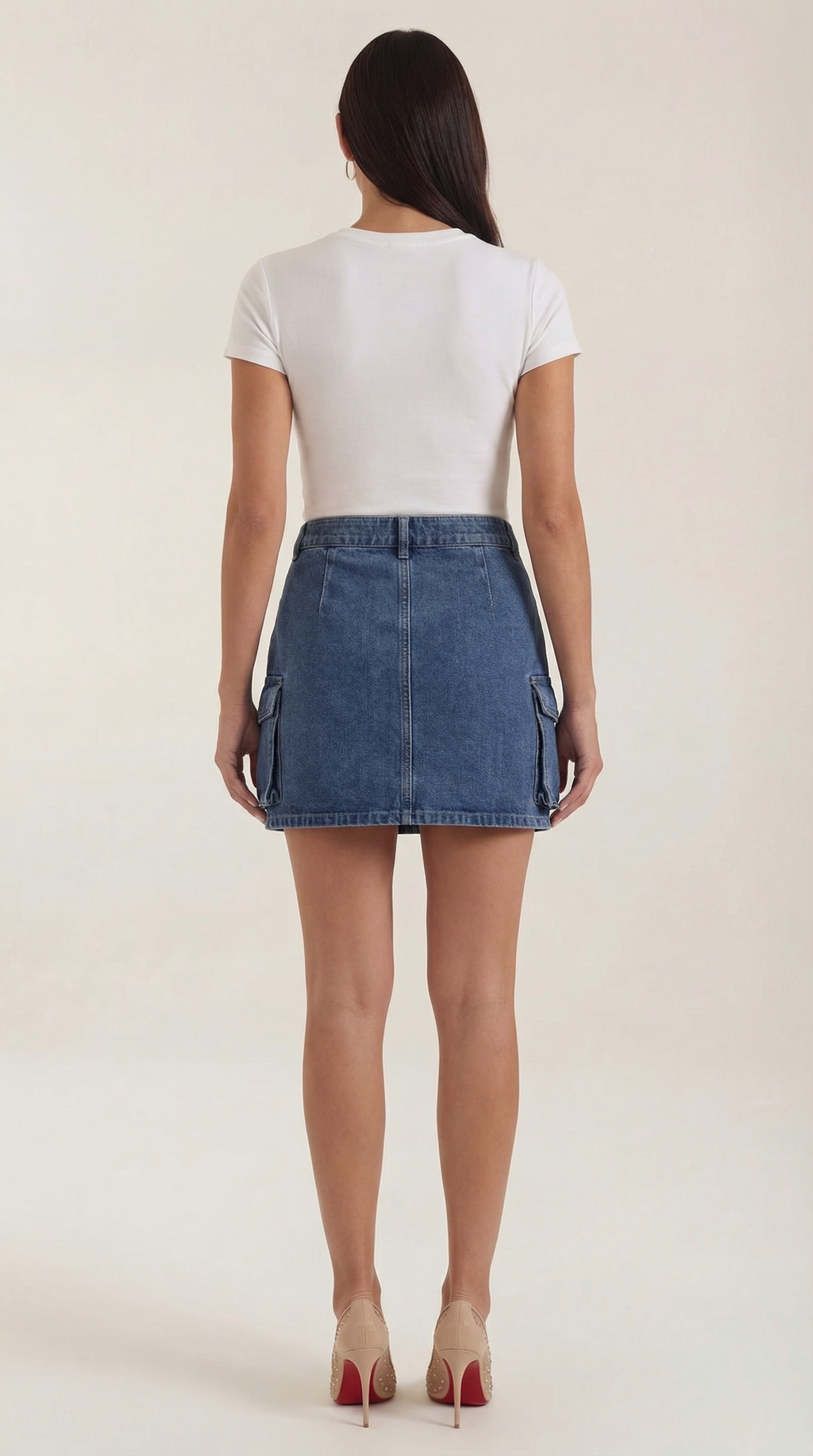 Cargo A-Line Mini Skirt