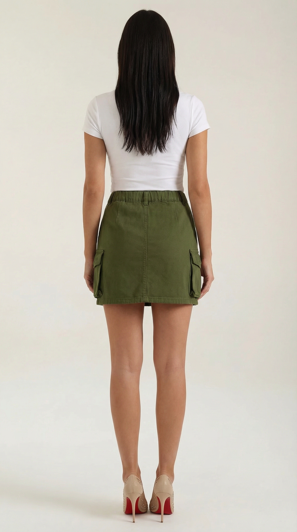 Cargo A-Line Mini Skirt