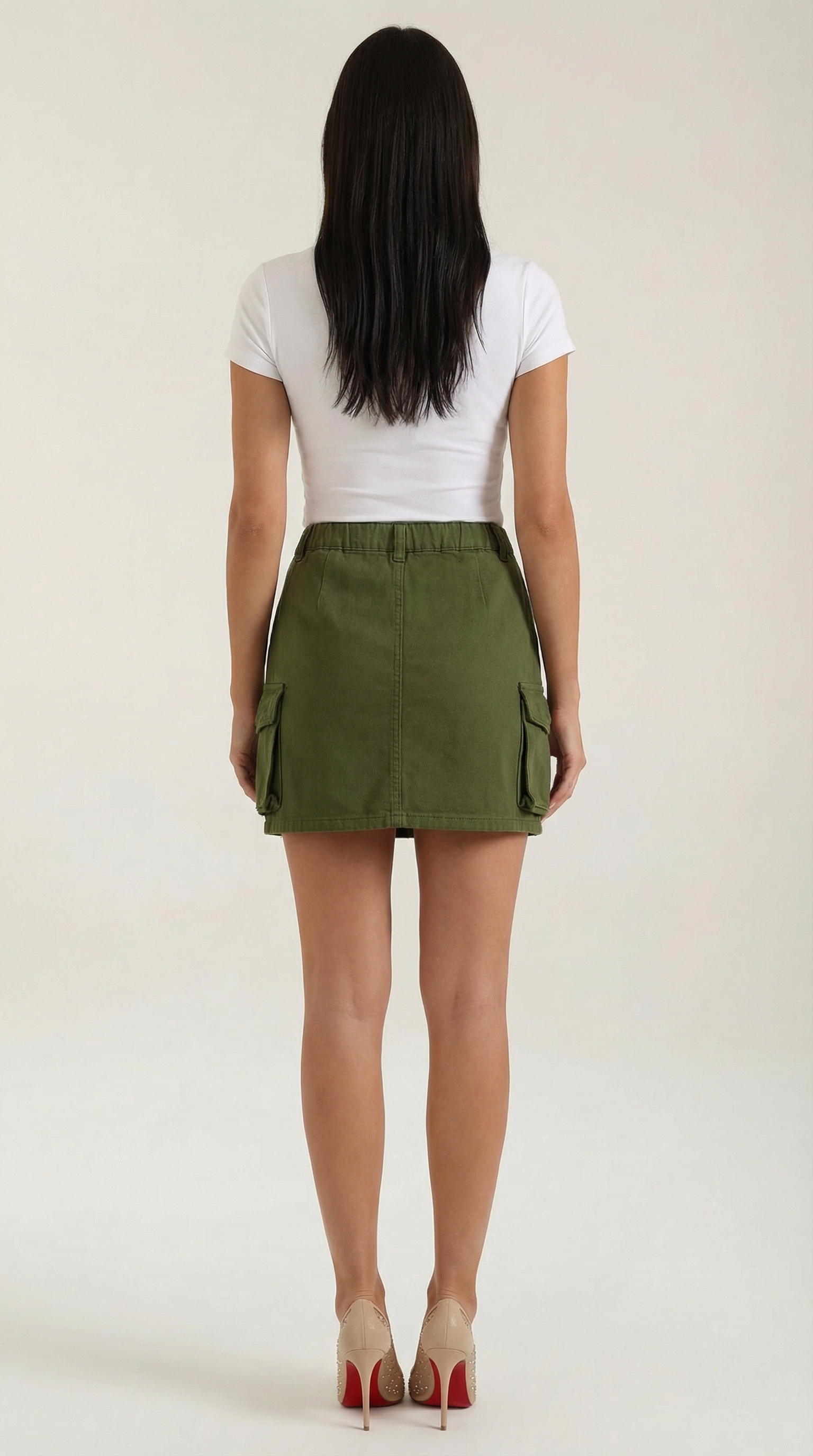 Cargo A-Line Mini Skirt