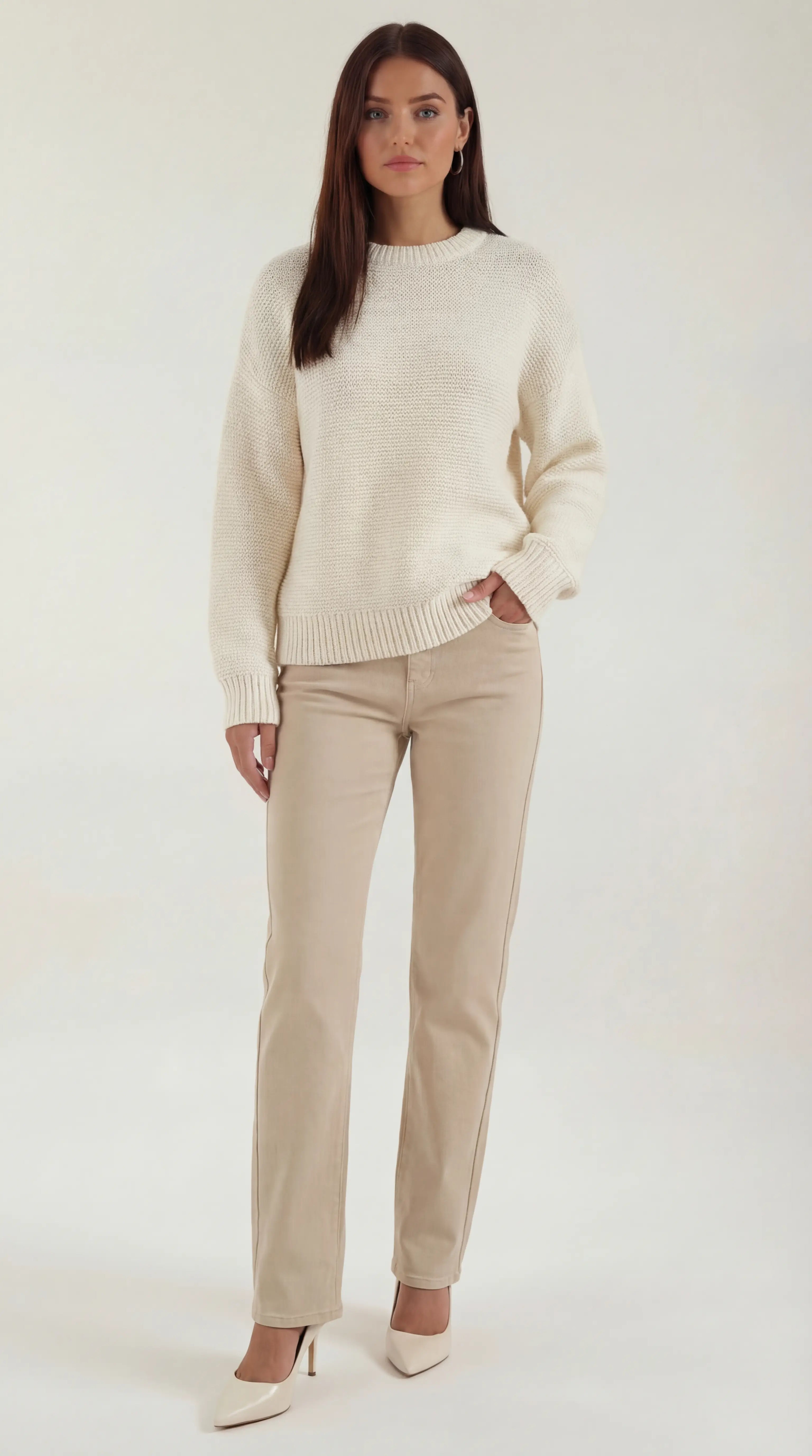 Ribbed Knit Sweater