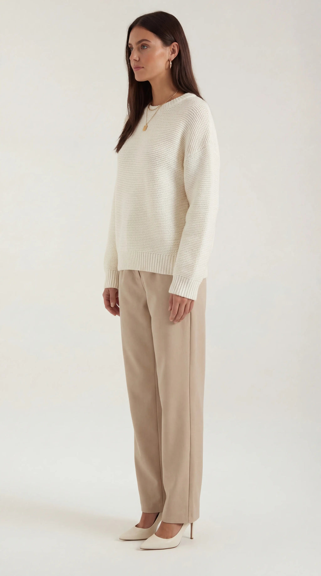 Ribbed Knit Sweater