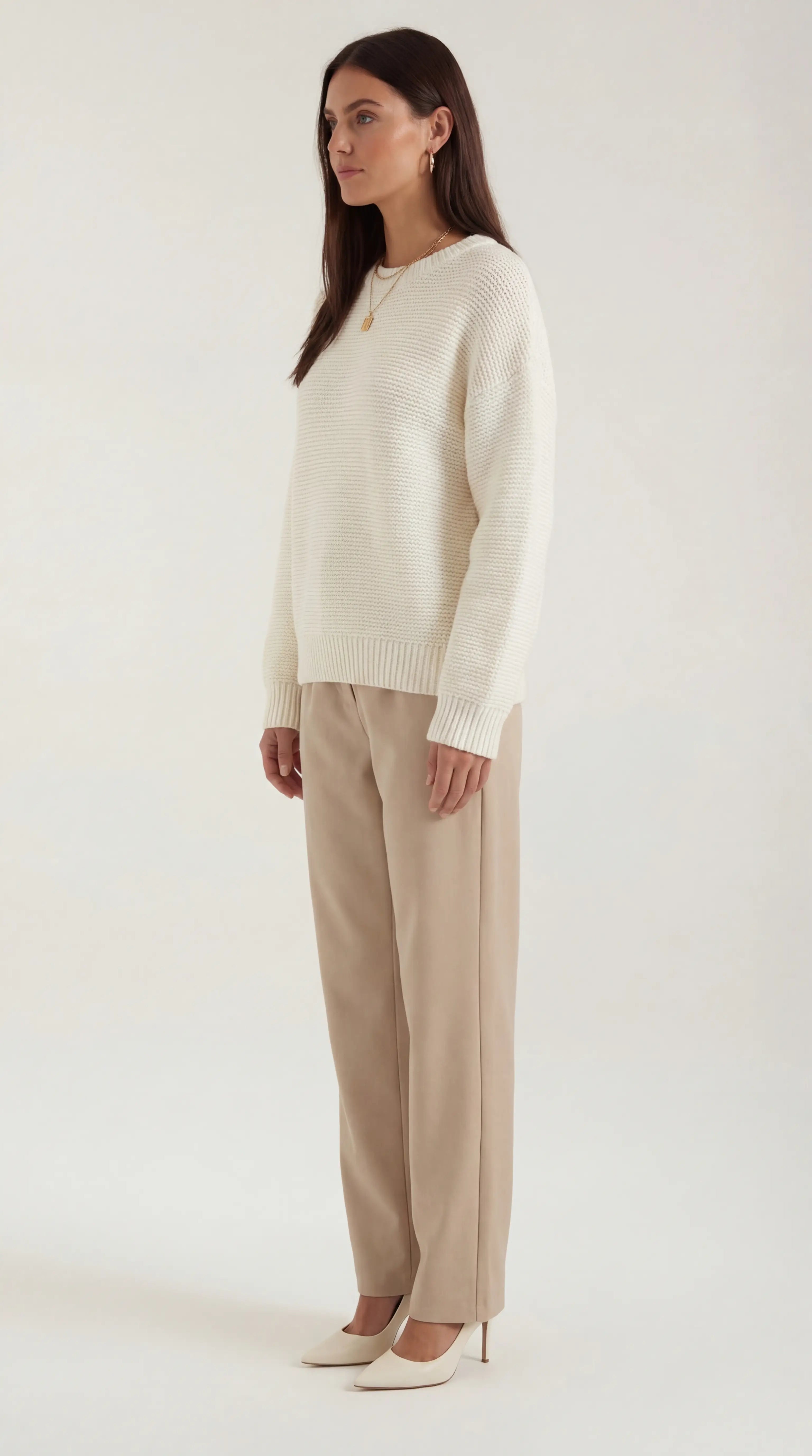 Ribbed Knit Sweater