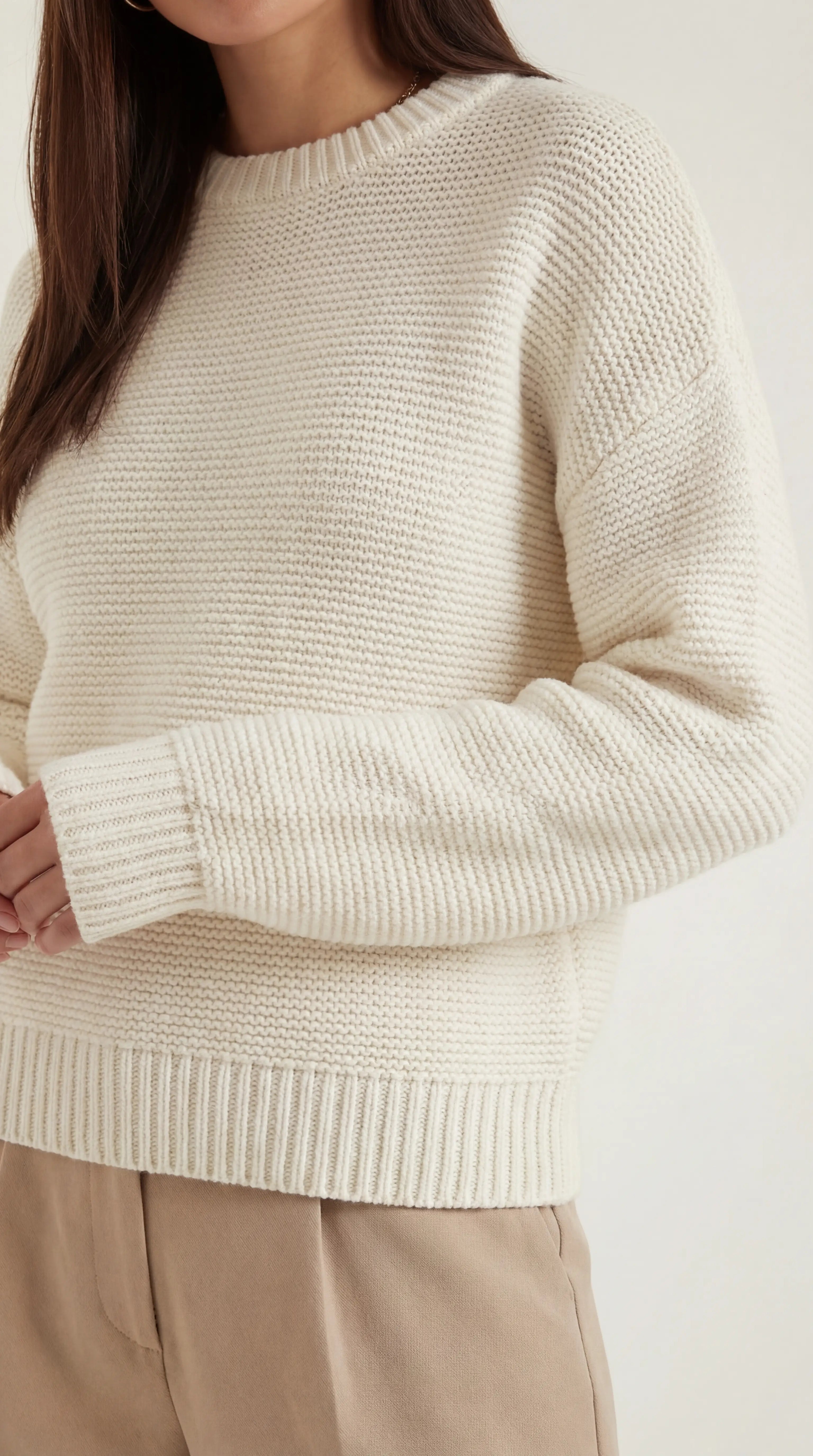 Ribbed Knit Sweater