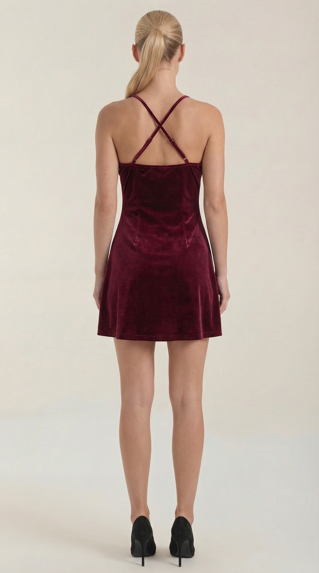 Velvet Cami Mini Dress